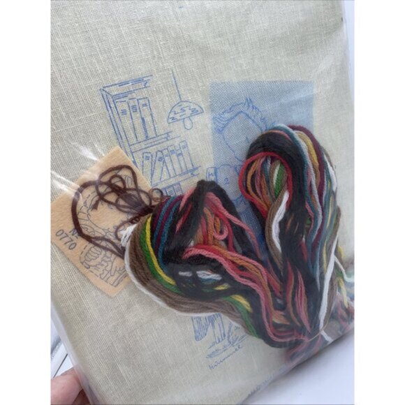 Hummel Book Lore 0770 Needlecraft Stitchery Kit National Paragon Corp Vintage - Picture 9 of 10